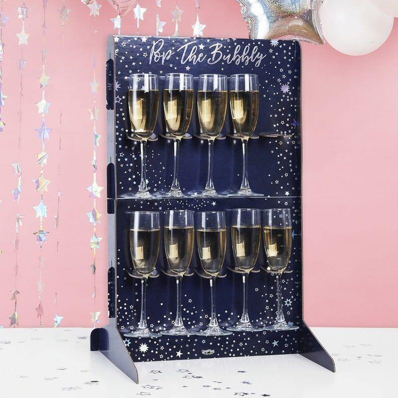 Stativ til champagneglas