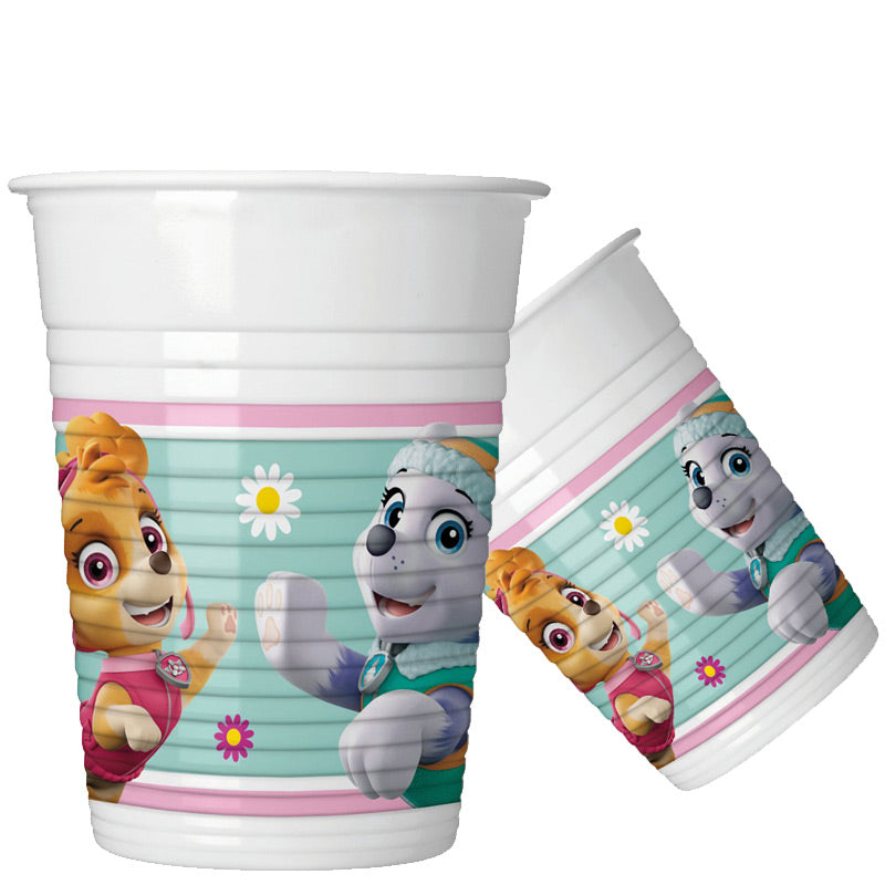 Paw Patrol Pink plast Kop