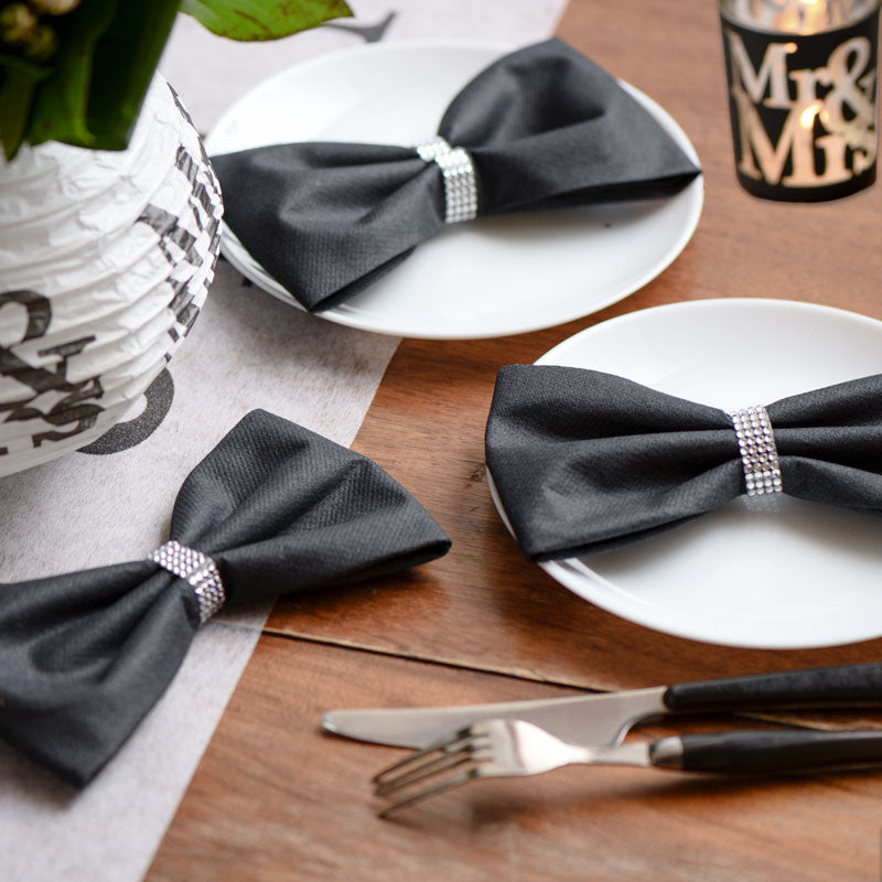 Smalt diamantbånd i sølv 1m