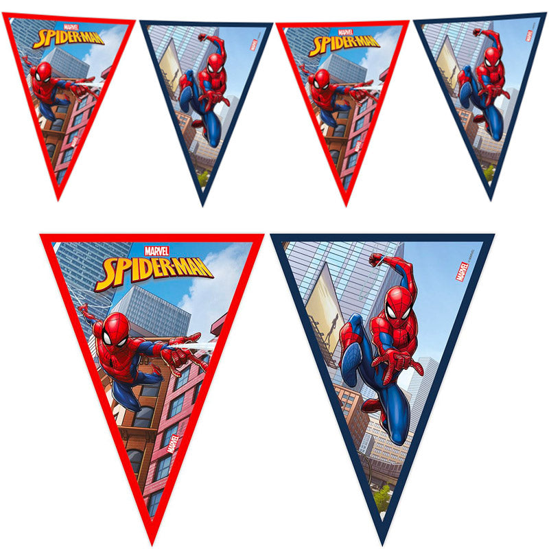 Spiderman papir vimpel