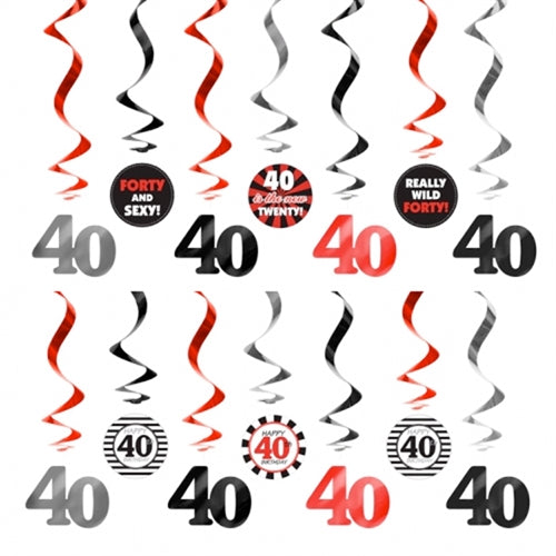 40 års Hænge Uro 7 stk.