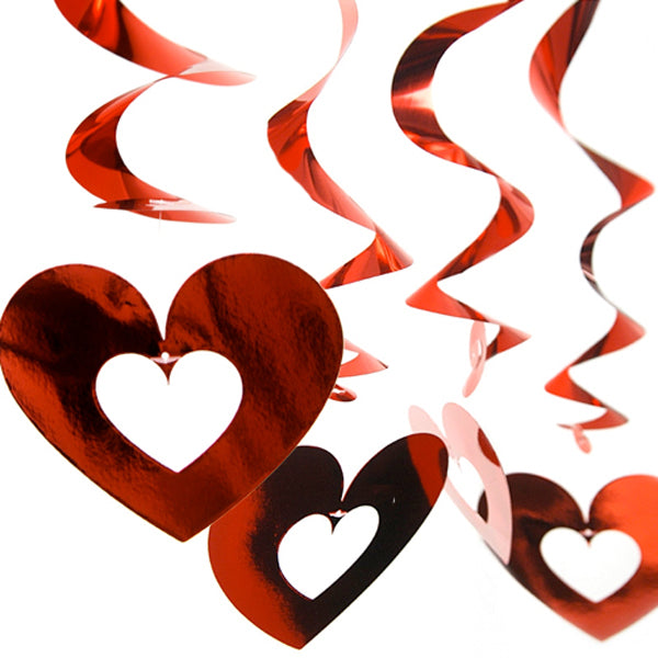 Valentine's Hjerteuro 5 stk.