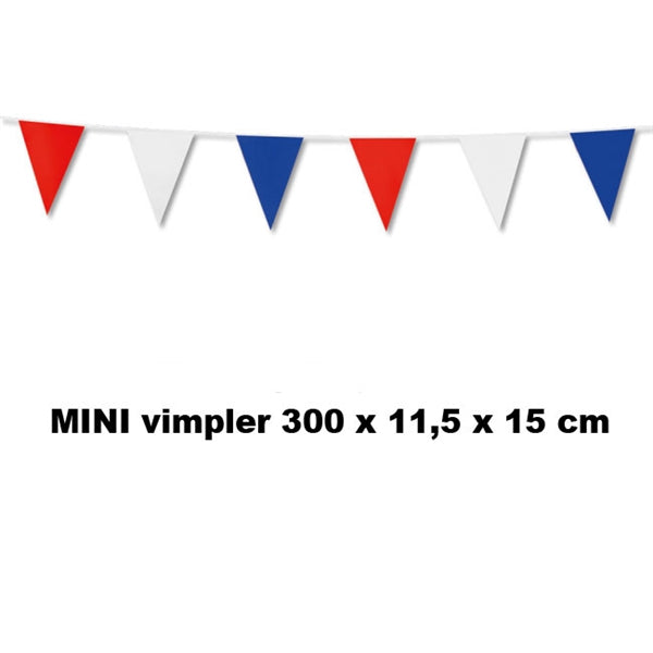 Tricolore Mini Vimpel