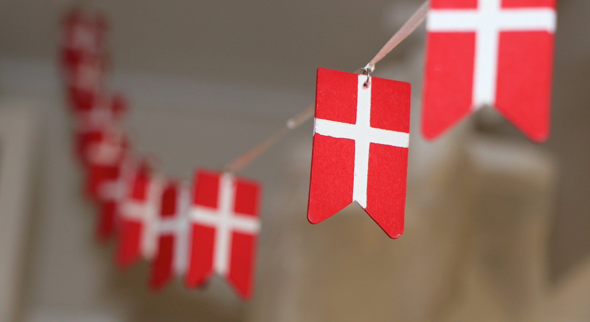 Dansk tema fest Pynt | Tema Fest i Danske farver!