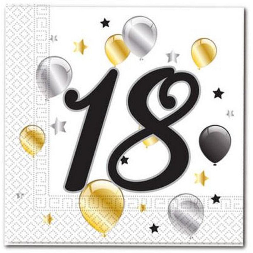 Servietter til de 18 - 20 stk.