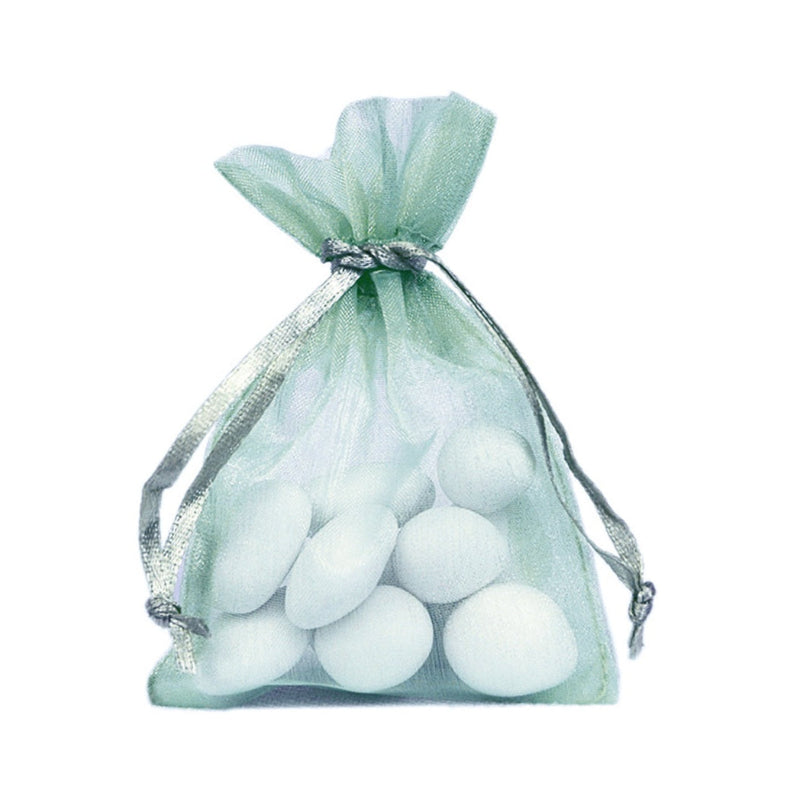 Eucalyptus organza poser, 10 stk.