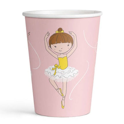 Ballerina papkop, 8 stk.