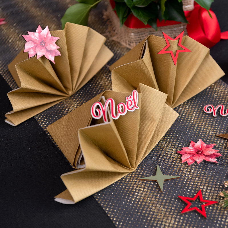 Guld airlaid servietter, 20 stk.