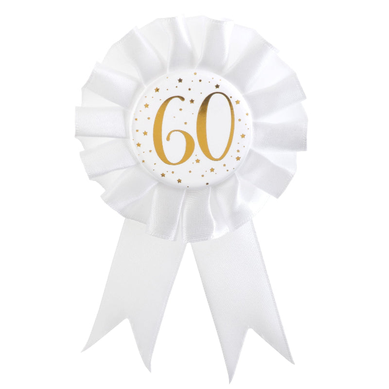 60 års rosette, 1 stk.