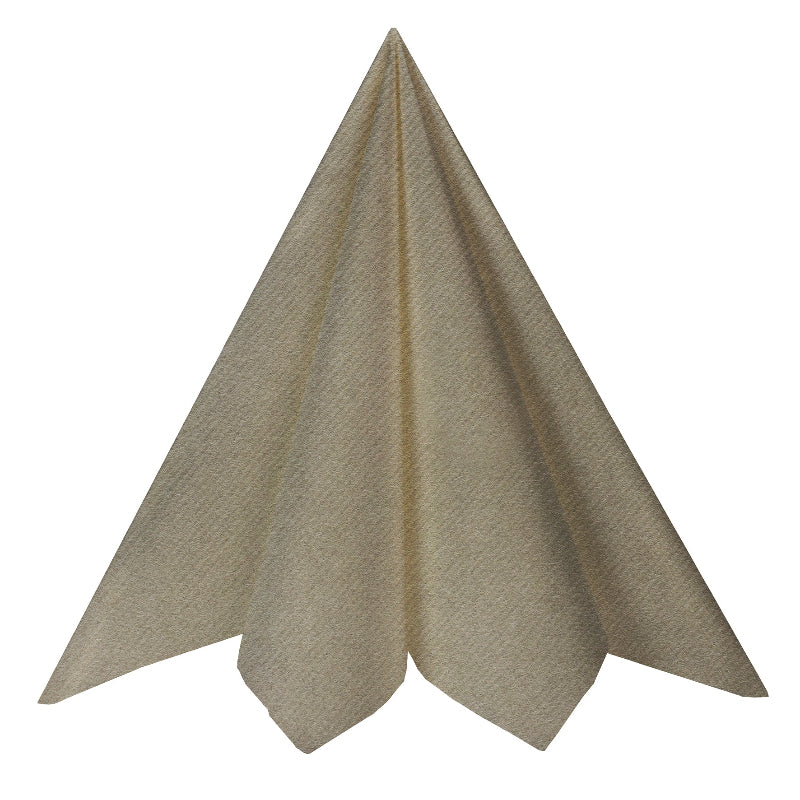 Lyse brune airlaid servietter, 20 stk.