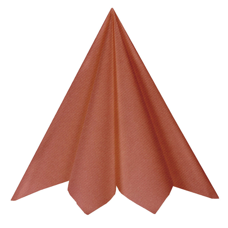 Terracotta airlaid servietter, 20 stk.