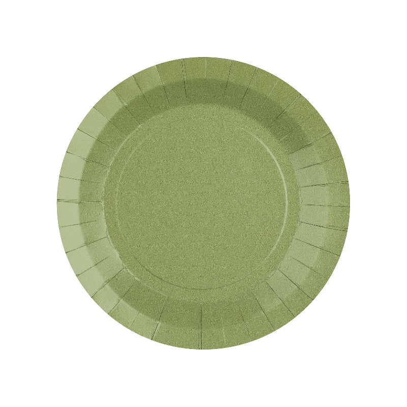 Oliven tallerken, 17,5 cm, 10 stk.