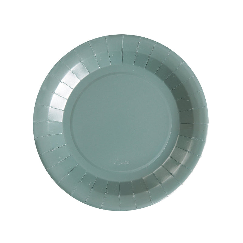 Eucalyptus tallerken, 17,5 cm, 10 stk.