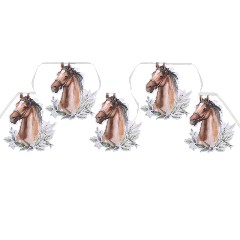 Heste guirlande, 500 cm.