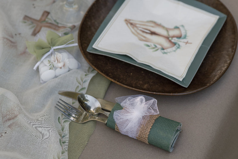 Hvid rulle tyl, 20 m.