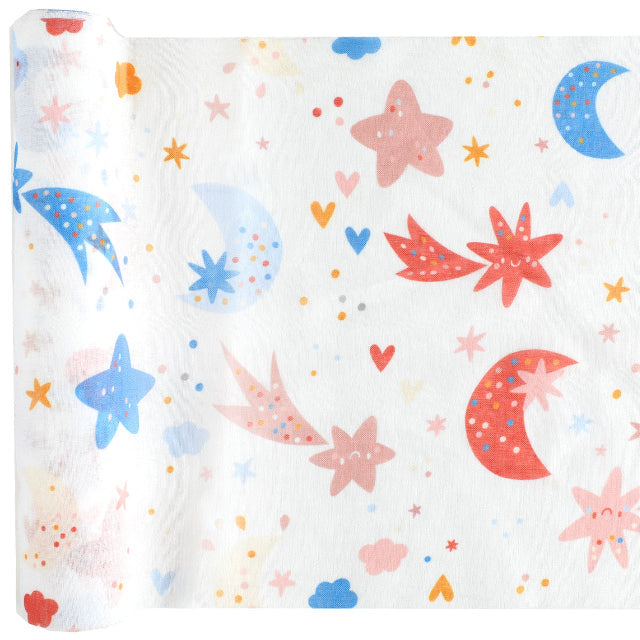 Sky tema, bordløber, 3 m.