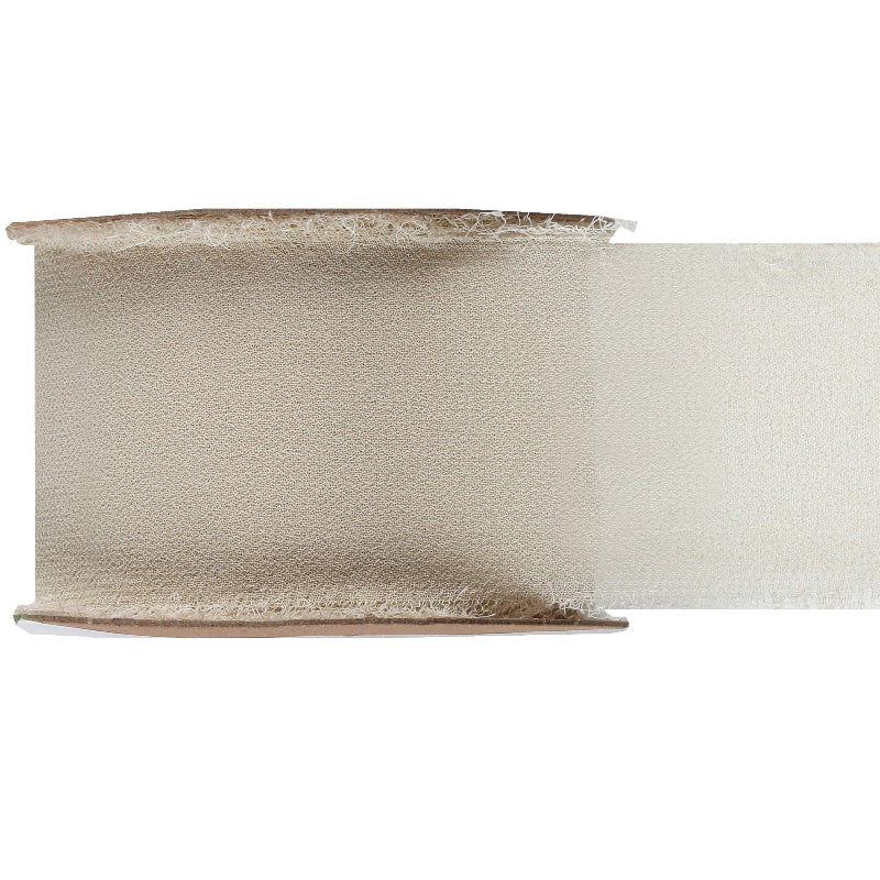 Chiffon bånd, ibenholt, 40 mm x 5 m.