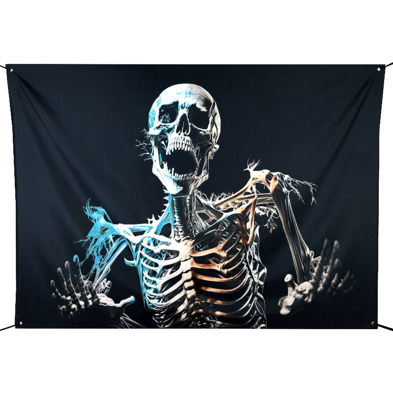 Halloween baggrundspynt, 210x150 cm.
