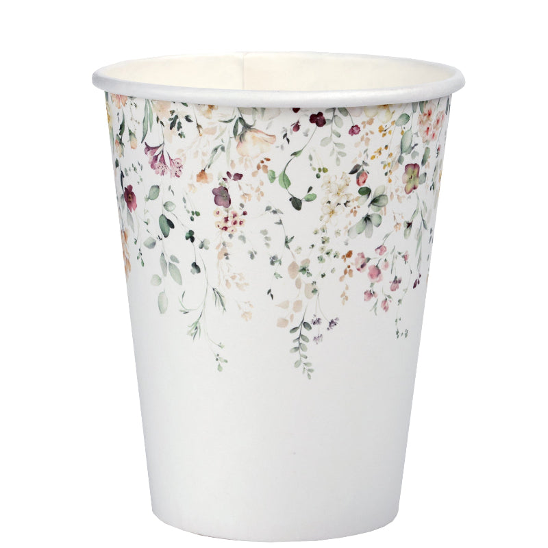 Blomstret papkopper, 6 stk.