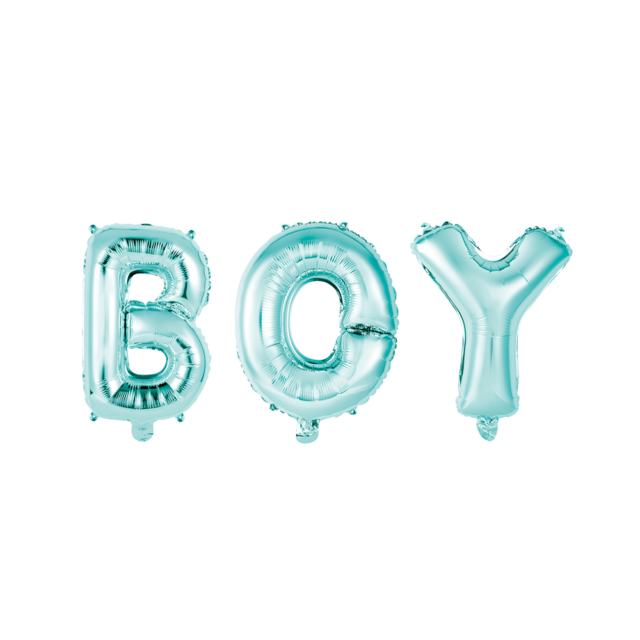 "Boy" folieballoner, 16".