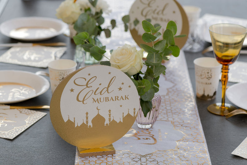 Guld Eid borddekoration, 1 stk.