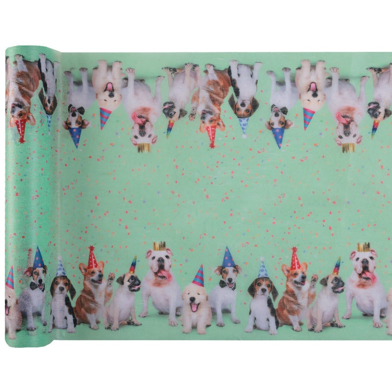 Farverig hunde bordløber, 2,5 m.
