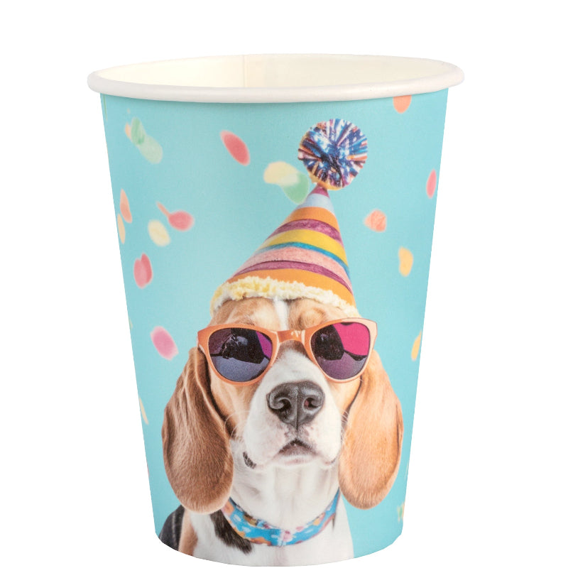 Hunde papkopper, 6 stk.