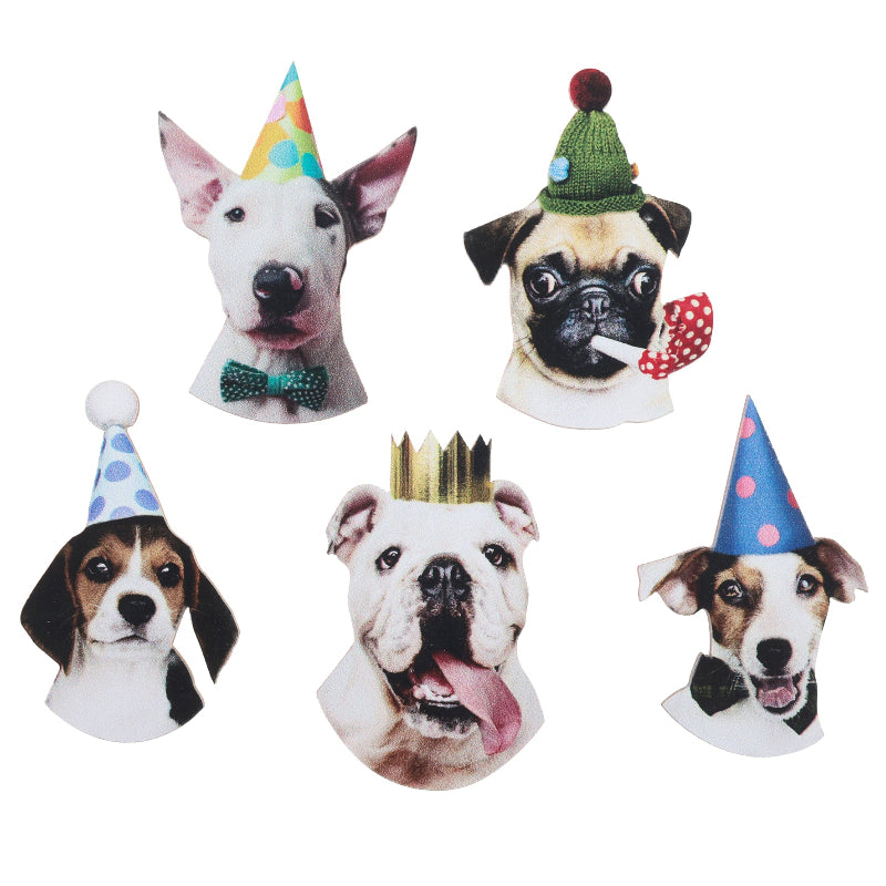 Hunde bordpynt, 25 stk.