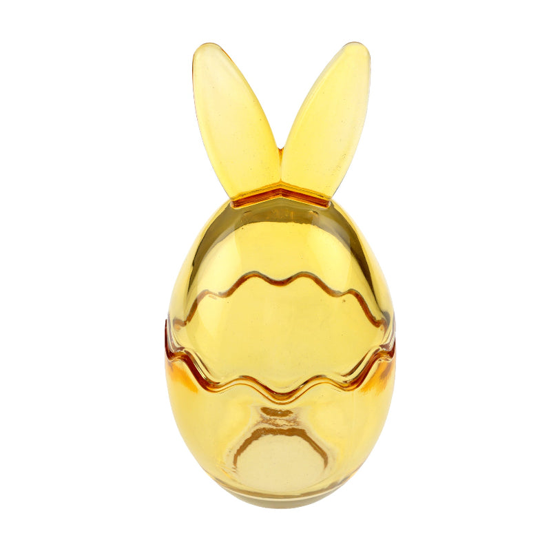 Gul kanin glas, 1 stk.