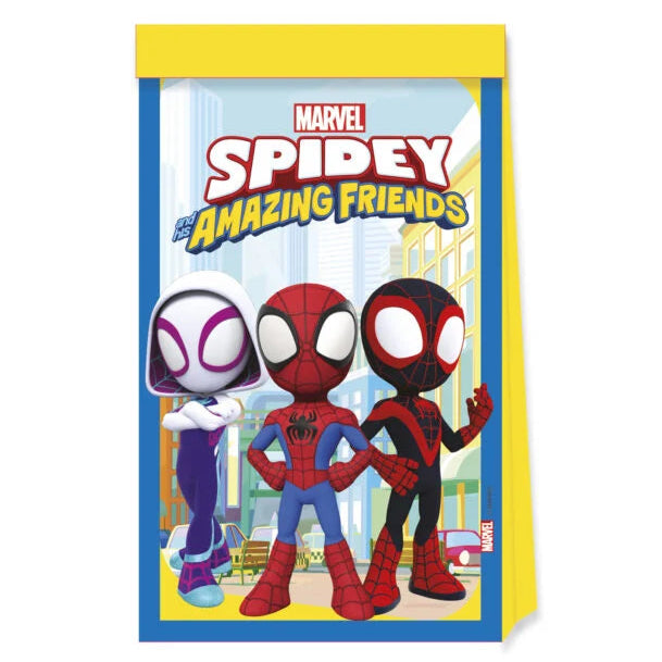 Spidey slikpose, 4 stk.