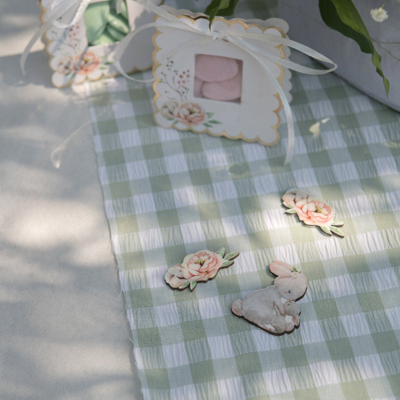 Kanin bordpynt, 10 stk.