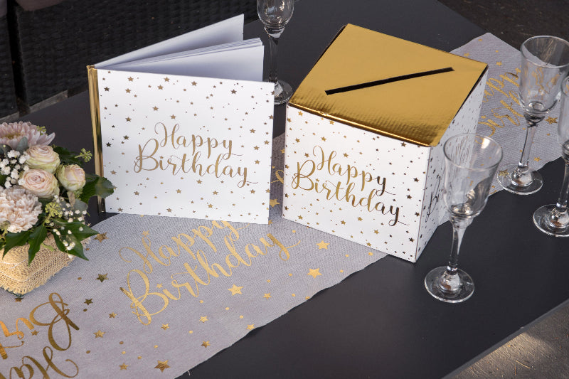 Fødselsdagsgæstebog, 1 stk.