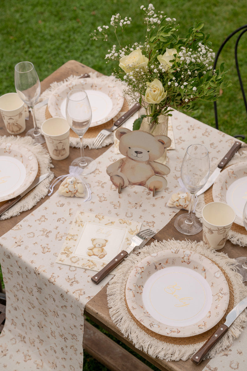 Bamse bordpynt, 16x4x20 cm.