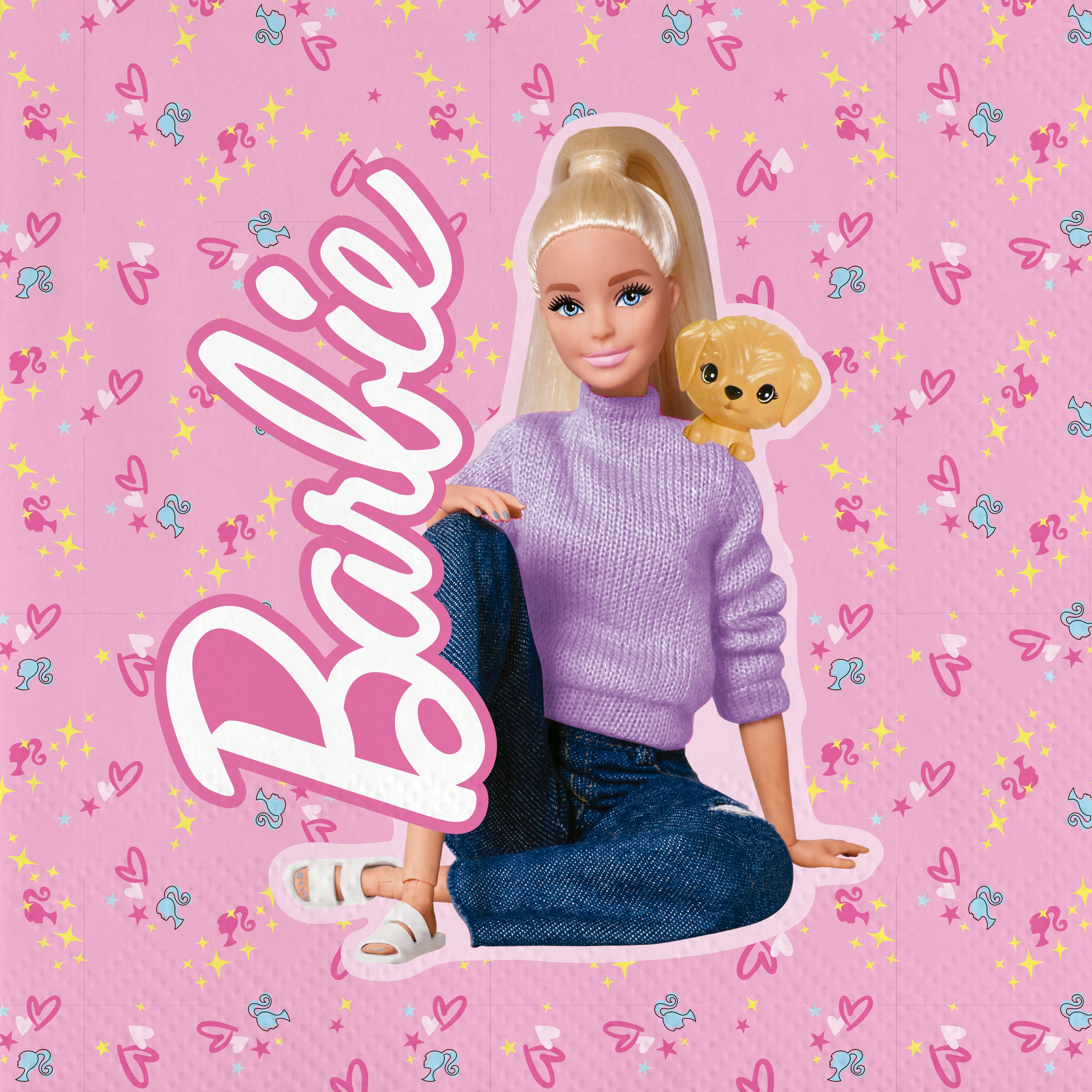 Barbie servietter, 20 stk.