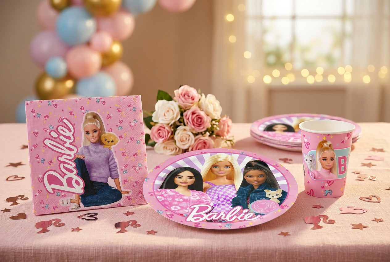 Barbie servietter, 20 stk.