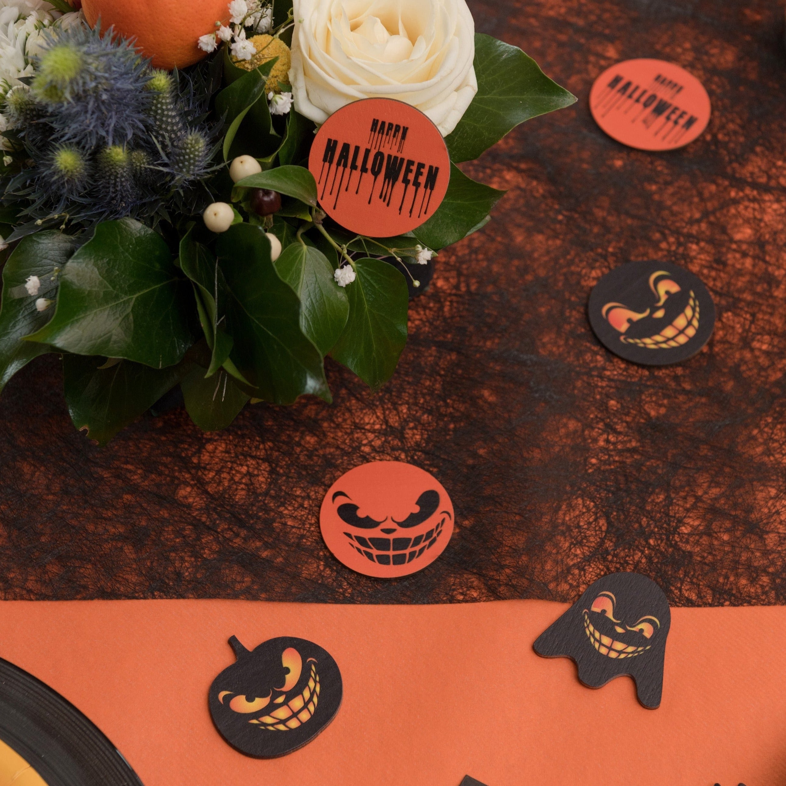 Halloween bordkonfetti, træ