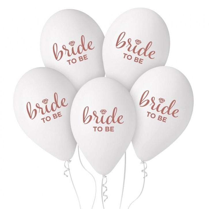 Bride To Be Premium Helium Balloner, 13"/ 5 stk.