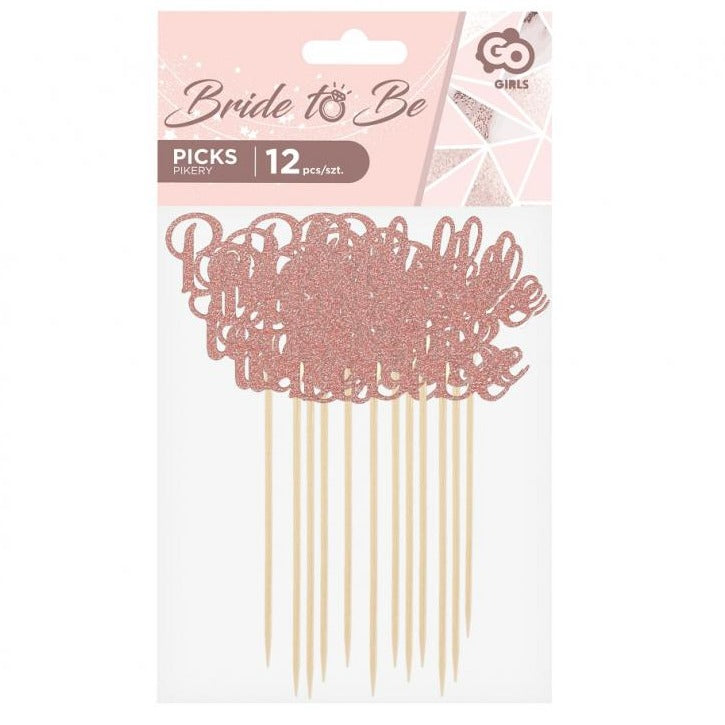 Bride to be stickers 12 stk.