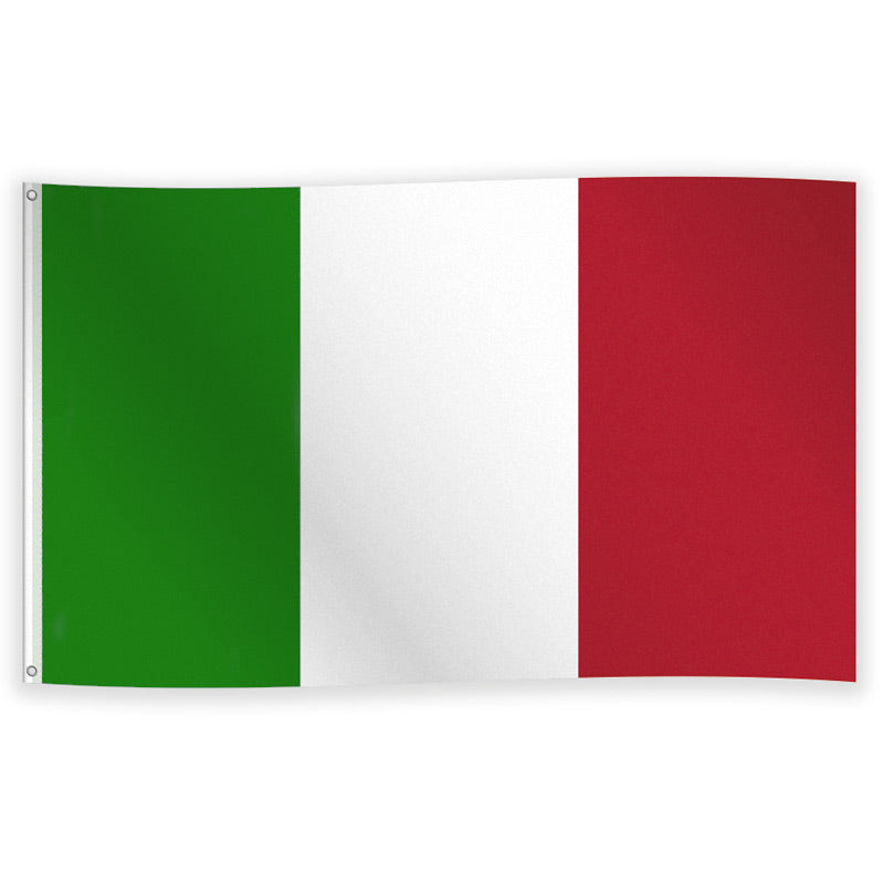 Italiensk stof flag 1,5 m x 90 cm