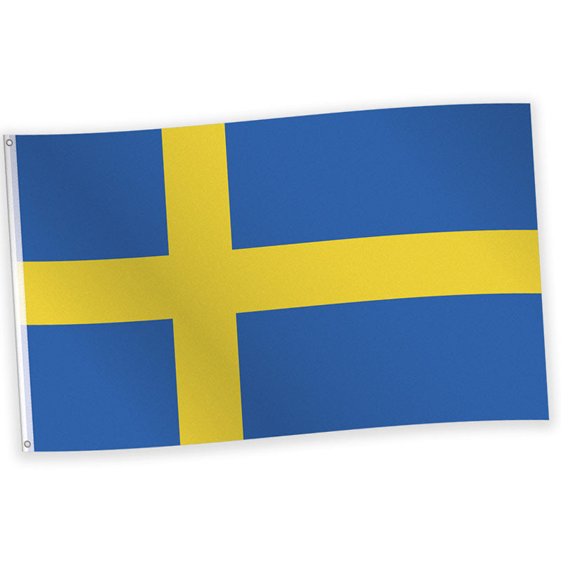 Svensk Stof flag 1,5 m x 90 cm