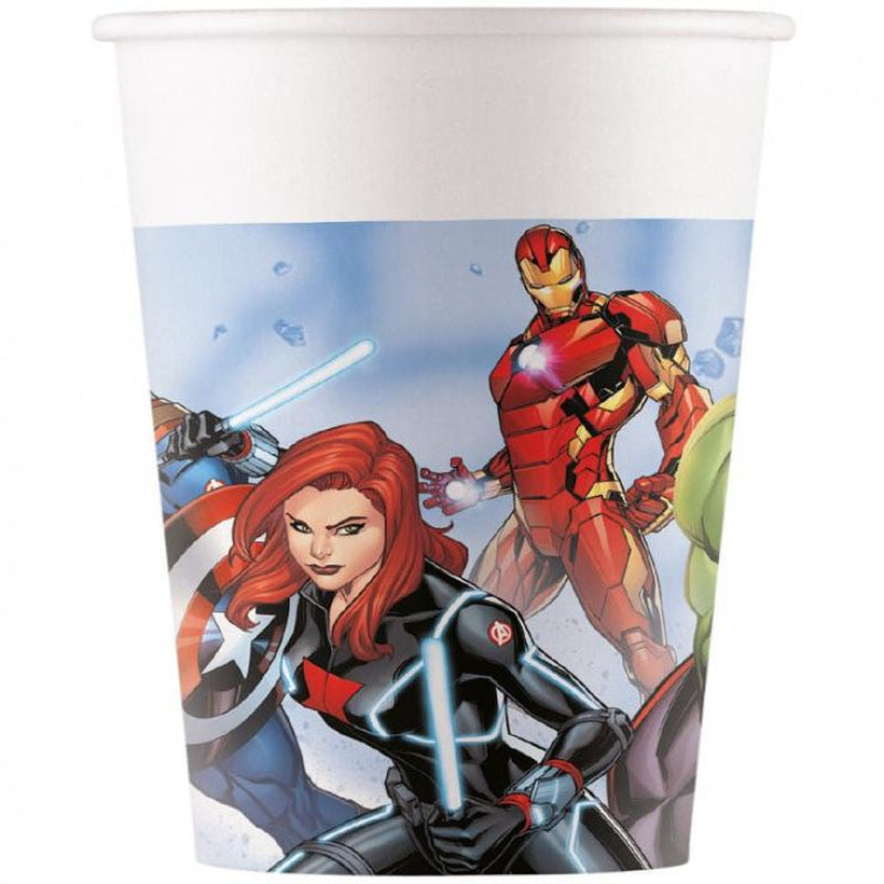 Avengers papkop, 8 stk.