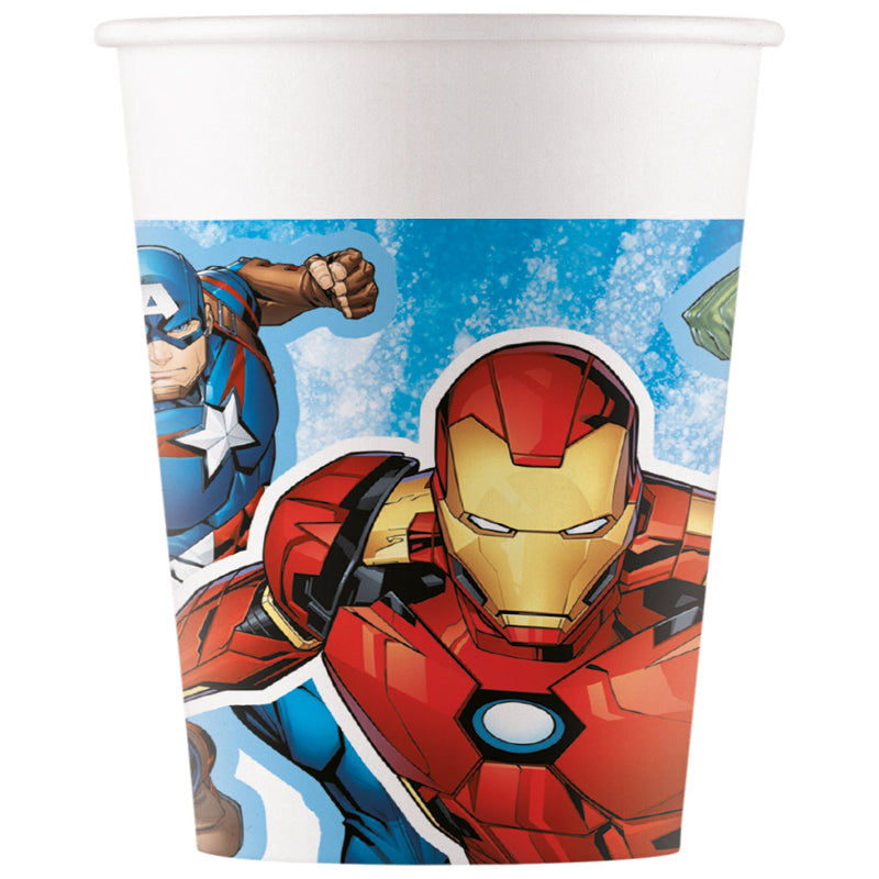 Avengers kop, 8 stk.