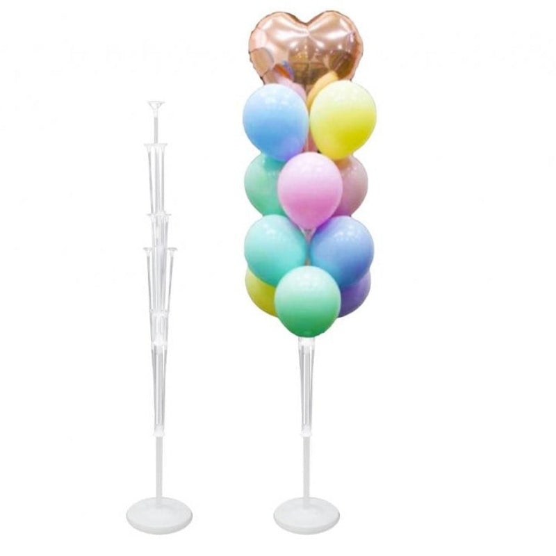 Ballonstativ ramme til 13 balloner, 130 cm