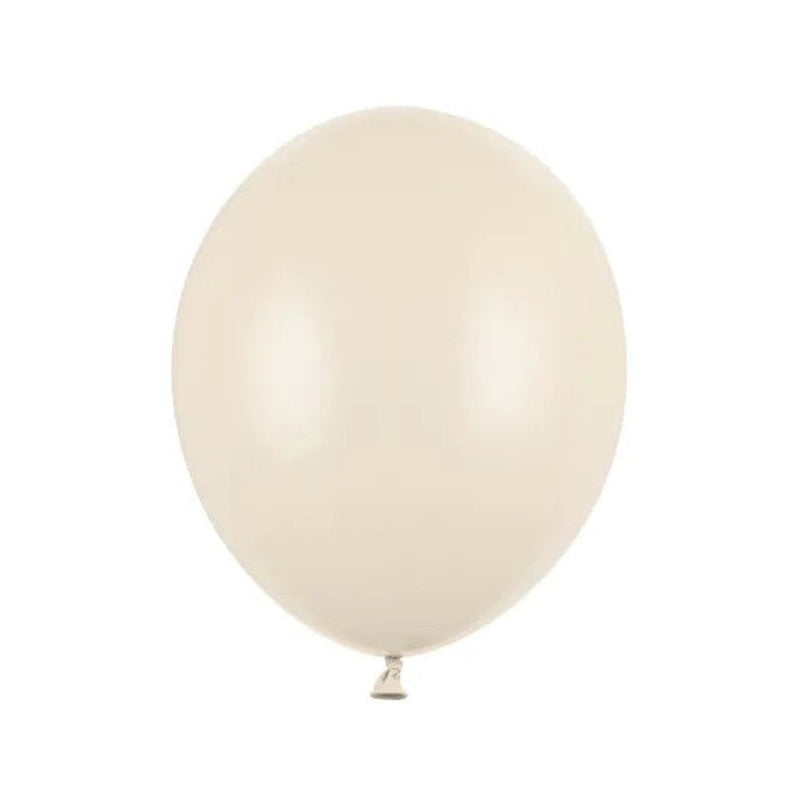 10" beige balloner, 10 stk.