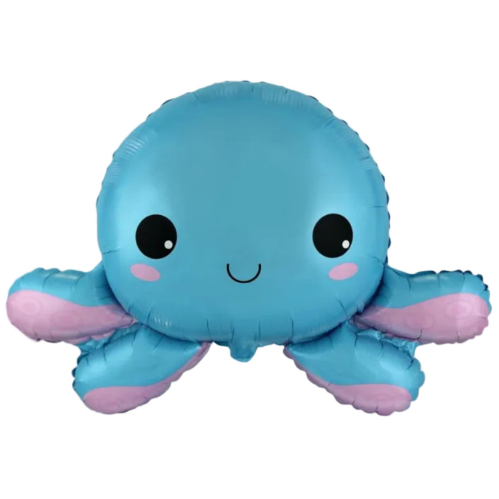 Blæksprutte folieballon, 24"