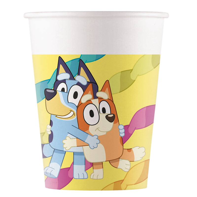 Bluey papkopper, 8 stk.
