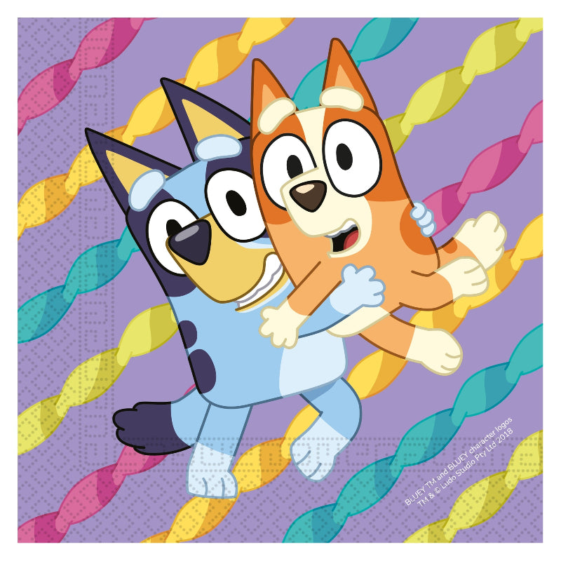 Bluey servietter, 20 stk.