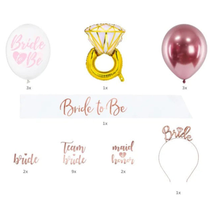 Bride to be - polterabend sæt