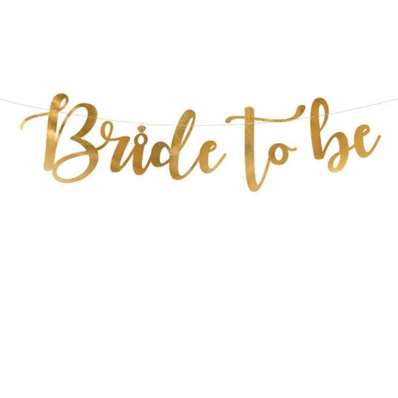 "Bride to be" guirlande, 80 cm.