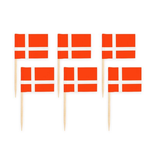 Dansk buffetflag, 50 stk.